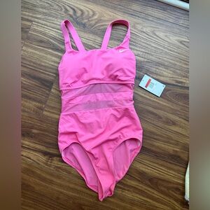Nike Pink One Piece Swimsuit NWT